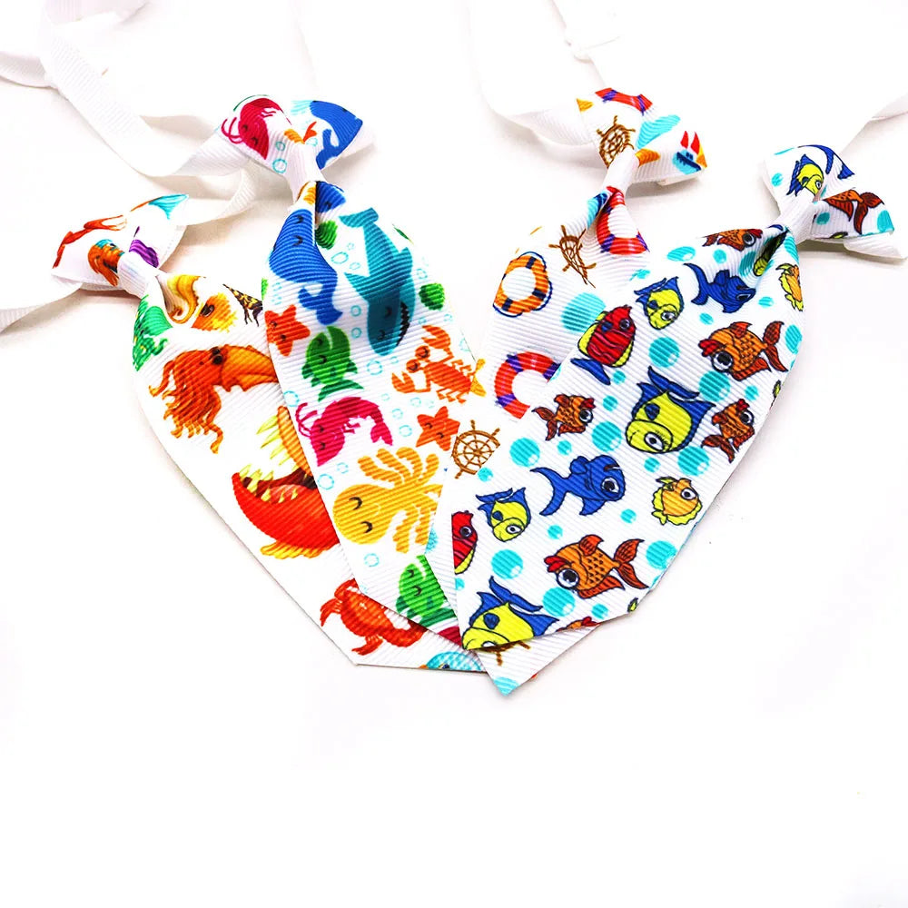 50pcs Small Dog Neckties Pet Grooming Summer Pet Dog Puppy Bowtie Pets Tie  For Dogs Pets Grooming Accessories