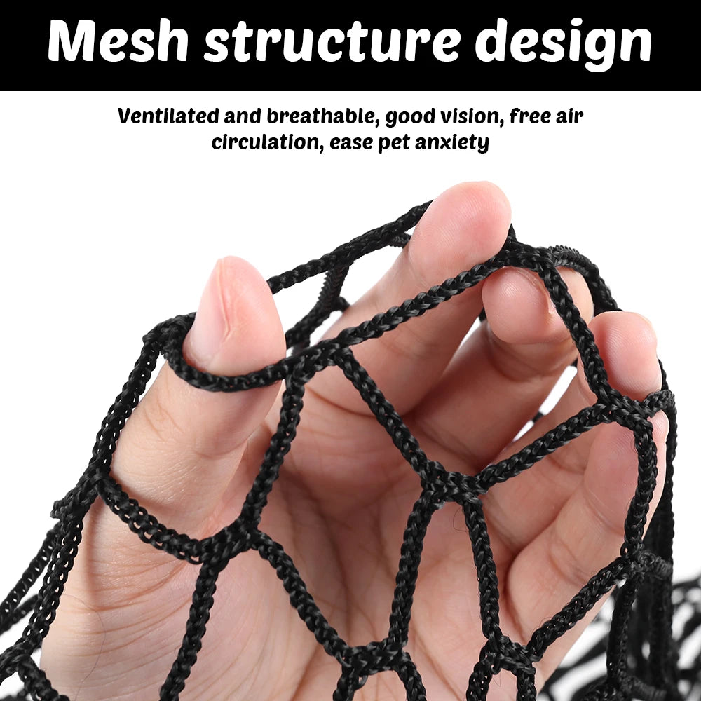 Adjustable Car Trunk Fence Pet Dog Isolation Protective Net Car Dog Safe Barrier Net Durable Elastic Fence for Dogs Accessories