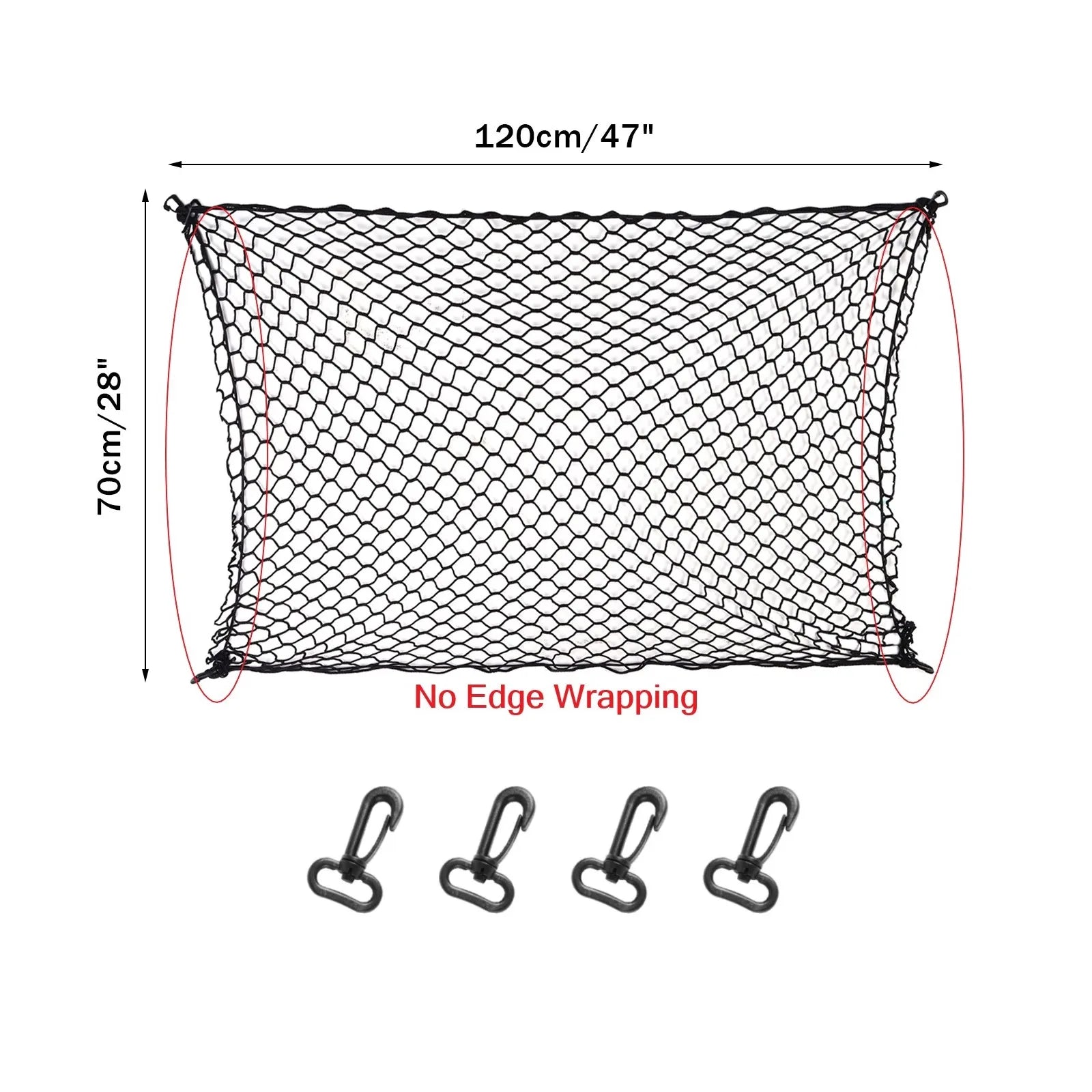 Adjustable Car Trunk Fence Pet Dog Isolation Protective Net Car Dog Safe Barrier Net Durable Elastic Fence for Dogs Accessories