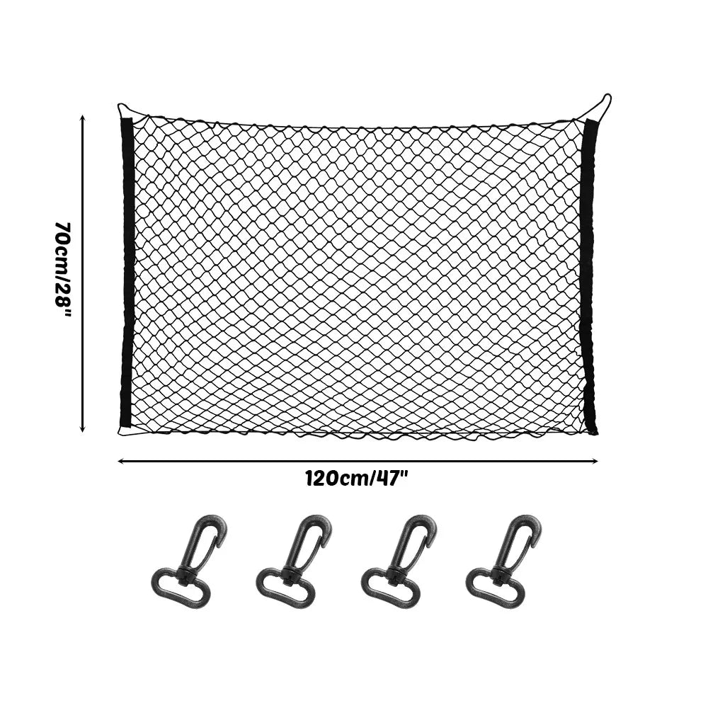 Adjustable Car Trunk Fence Pet Dog Isolation Protective Net Car Dog Safe Barrier Net Durable Elastic Fence for Dogs Accessories